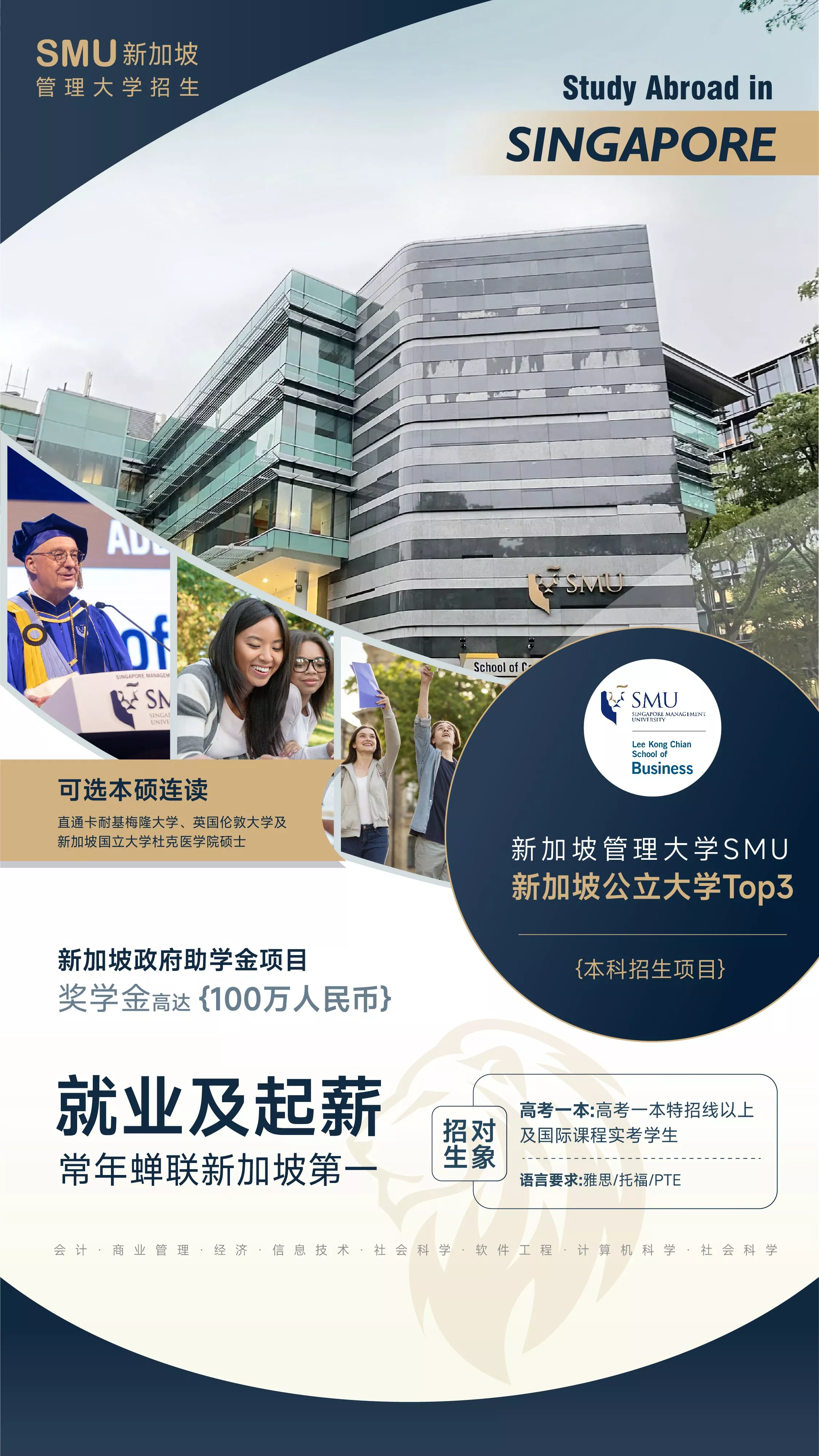 新加坡管理大学（SMU）本科招生项目